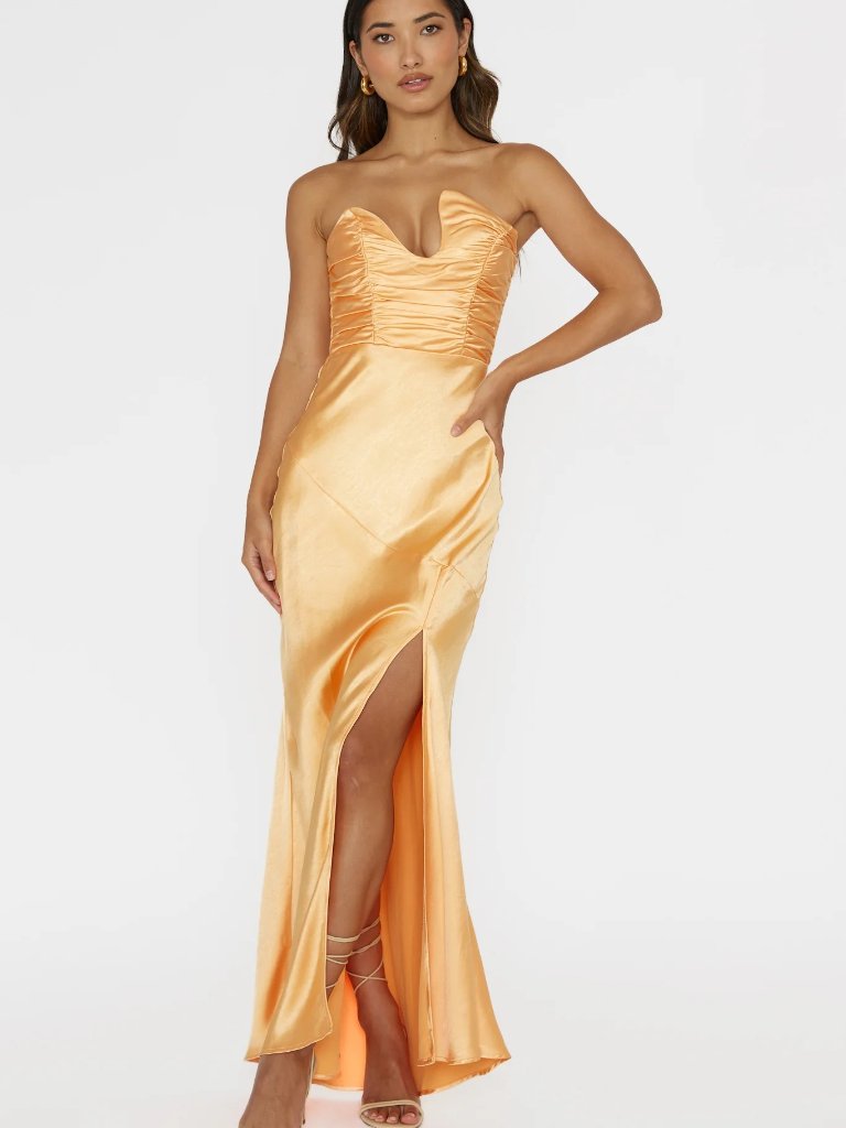 Selfie Leslie Blaise Asymmetric Neckline Maxi Dress Us Sz12